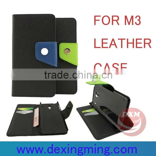 New Arrived Leather Protective Cases for the MIUI M3 With Wallet and Card Holders Mobile Phone Accessories