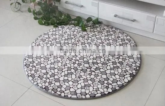 Microfiber Home/door/floor/ Bathroom Printing Chenille Rug/mat/bath Mat photo-2