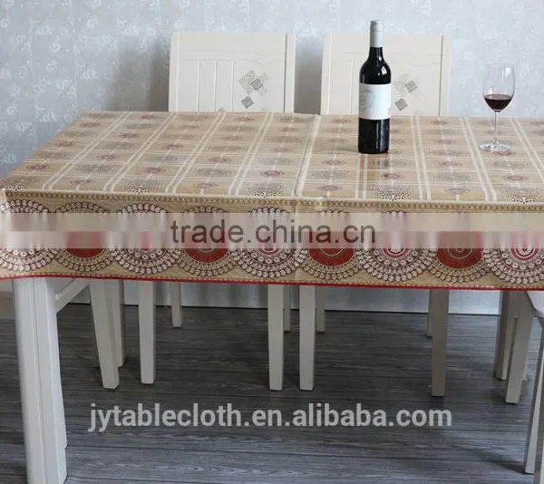 Finished PVC Compound Non-woven Fabric Tablecloth photo-2