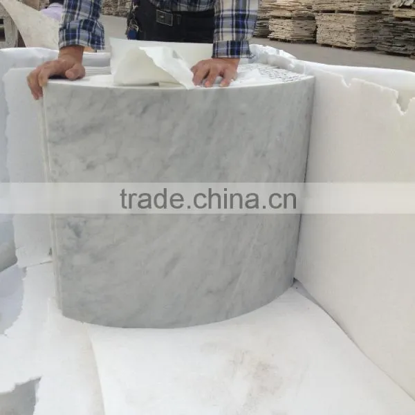 Carara White Marble Columns photo-5