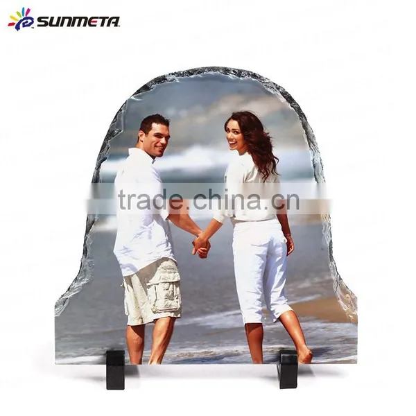 Hot Sale Sublimaiton Slate Stone With White Coating SH-02 ,heat Transfer Slate photo-2