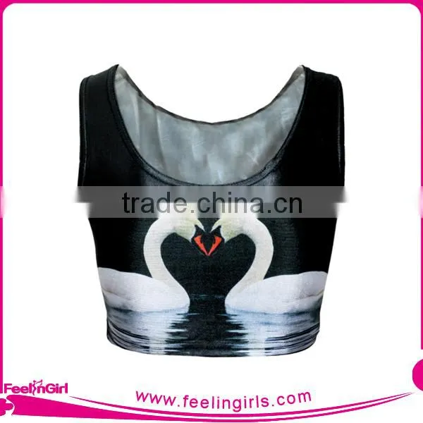 Factory Price Fancy Wholesale Summer Crop Tops Fancy photo-2