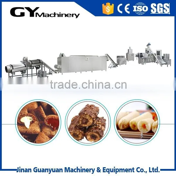 Core Filling Snacks/Cheese Puffs Snack Machinery