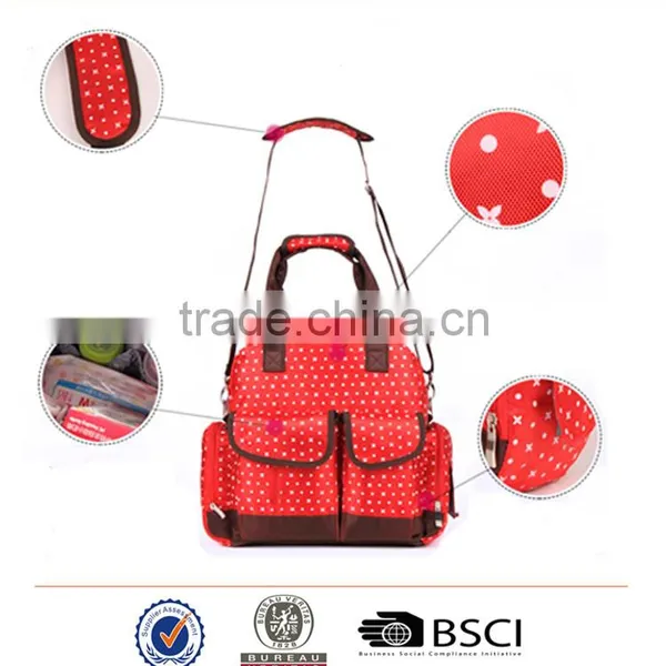 Multifunctional Polyester Baby Bag photo-5
