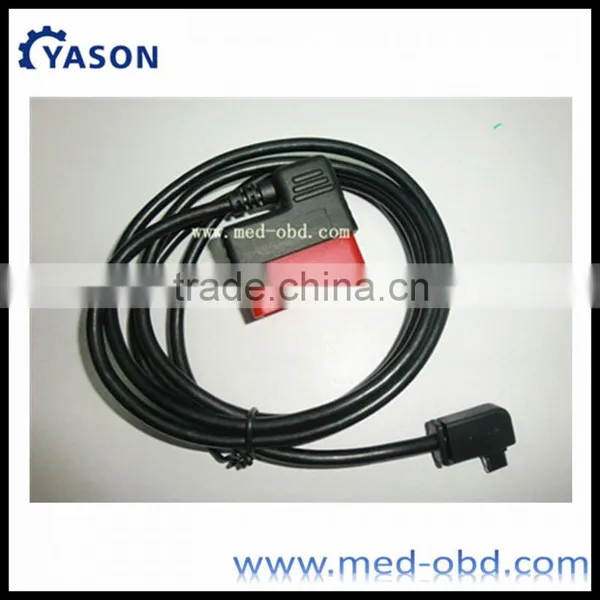 90 Degree Obd2 16pin Male Connector to Micro Usd Cable 5ft/1.5m
