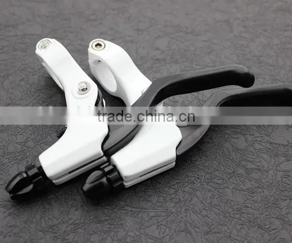 Bike/bicycle Brake Lever/white and Black Color/high Quality/aluminum Alloy Material photo-4