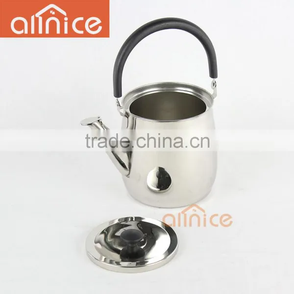 New Arrival Mirror Polish Hotel Kitchen Using Restaurant Cool Water 3L Kettle With Flat Cover photo-4