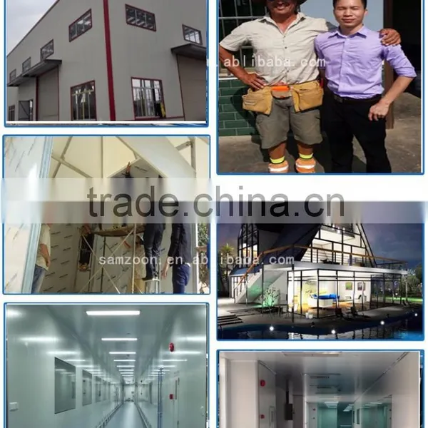 Fireproof Magnesium Sandwich Panel for Clean Room