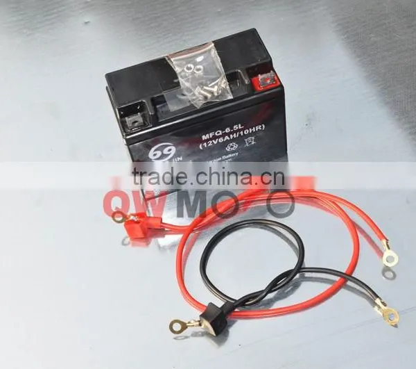 CE Cheap Quad Bike Battery 12V 6AH Battery ATV Parts photo-2