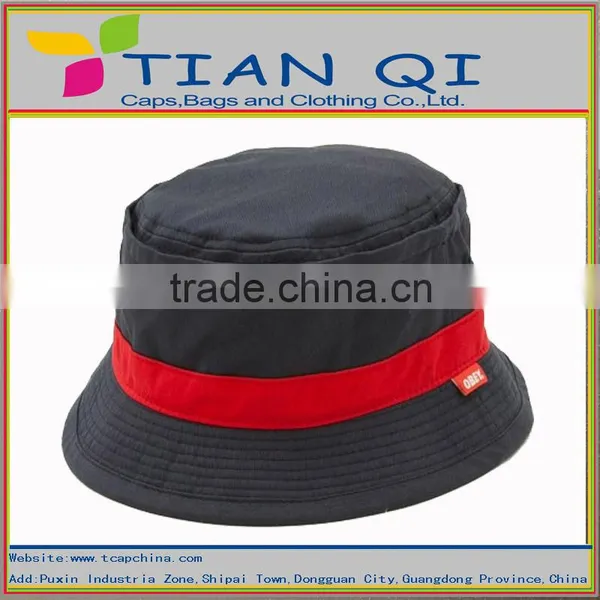 Blue Simple Causal Hat With Sun-proof and Ventilate Bucket Cap and Hat