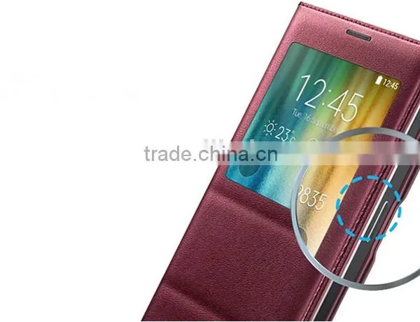 The Most Popular Phone Case Flip Smart Phone Cover Leather Case For Samsung photo-3