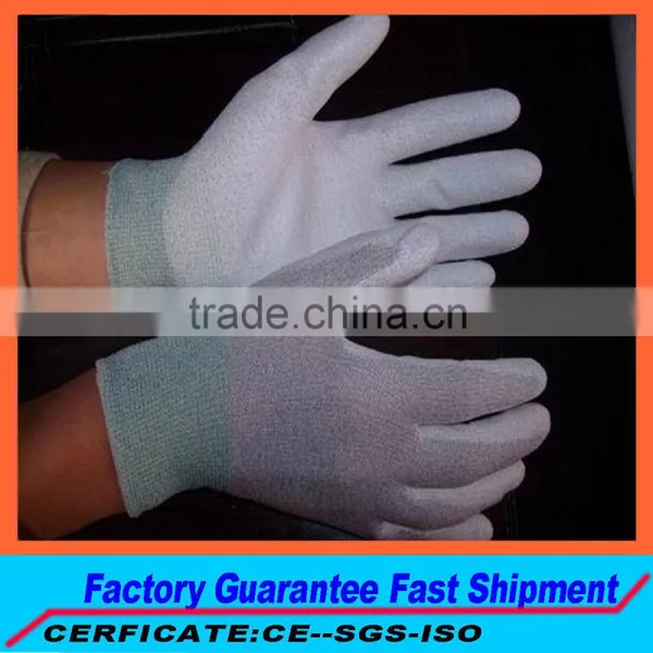 Cheap Electronic Assembly Esd Glove Automotive Assembly Esd Glove Small Parts Handling Esd pu Palk Fit Glove Glove for Work