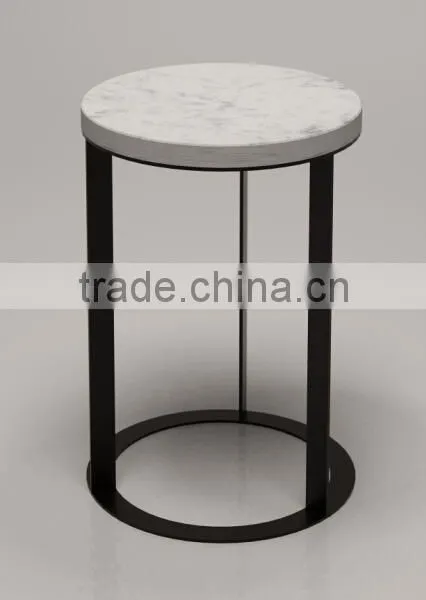 Italian Modern Marble Round Tea Table (T-82) photo-4