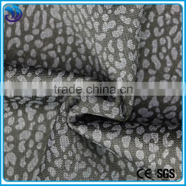 Polyester Spandex Offset Printed Stretch Fabric for Gaments photo-3