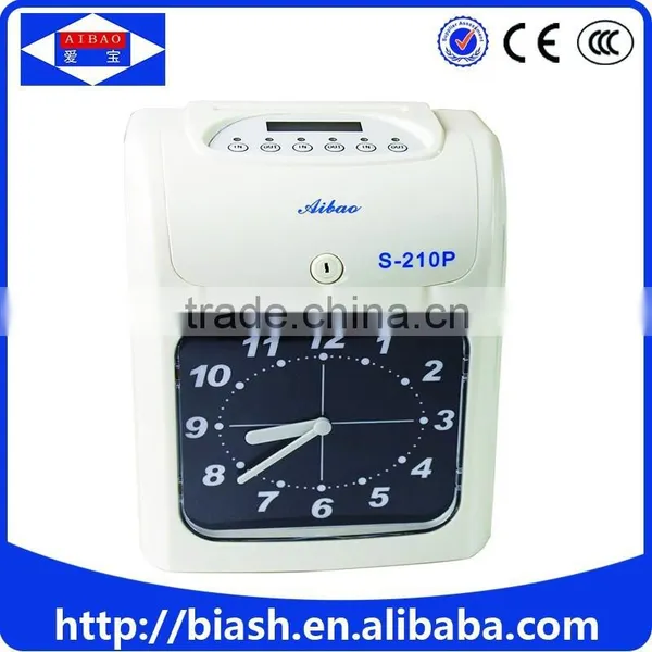 Card Punch Attendance Machine for Employee photo-2