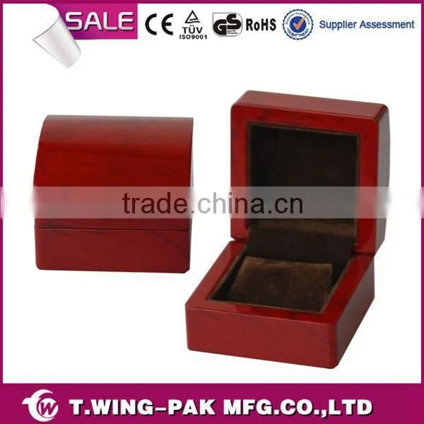 Great Quality Custom Logo Wholesale Standing Luxury Velvet Jewelery Boxes photo-2