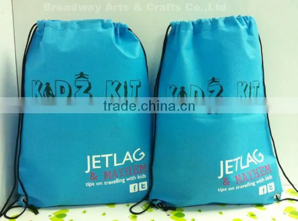 Non Woven Promotional Drawstring Shoe Bags for Shopping photo-2