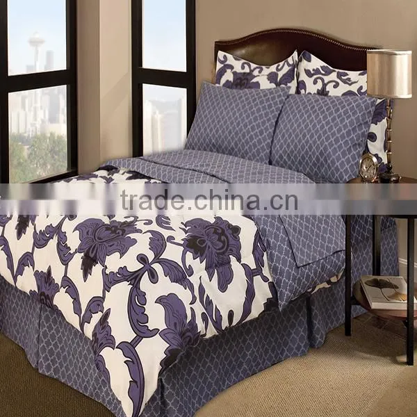 Polyester/cotton Single Bed Applique Comforter Set photo-6