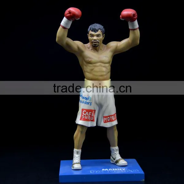 High-Level Customized Realistic Action Figures Boxing Man Model