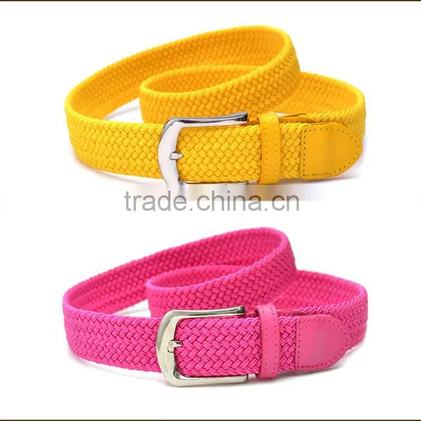 Jeans Cotton Belt,elastic Belts for Jeans,braided Elastic Belt photo-3