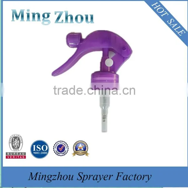 MZ-F Good Quality Mini Plastic Material Trigger Sprayer in China/trigger Spray Bottle photo-3