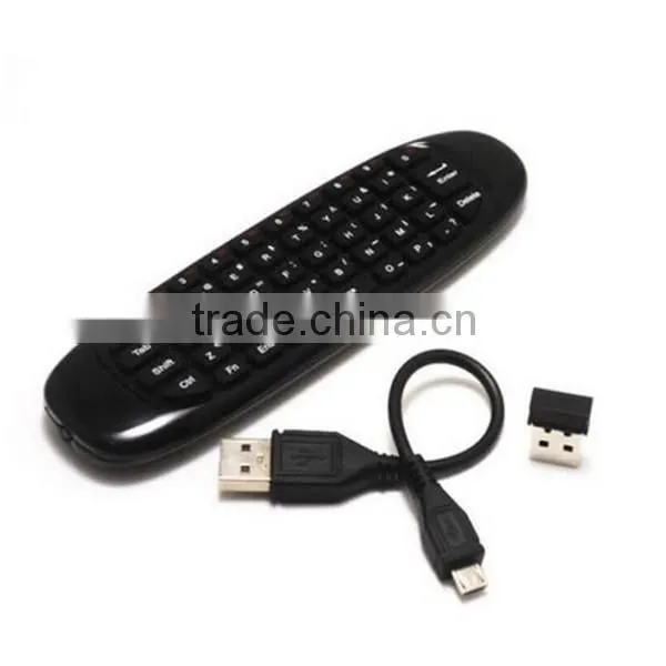 2.4G Wireless Keyboard Mouse for Ipod TV Tablet Computer Air Mouse With Keyboard photo-3