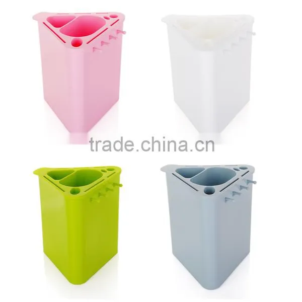 Multi-function Spoon Fork Chopstick Knife Kitchen Plastic Storage Rack photo-4