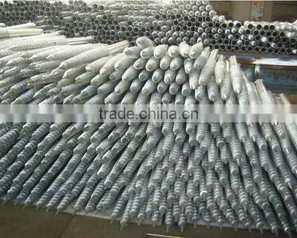 Top Quality China Supplier PV Fastener Harware Q235 Solar Galvanized Ground Screw photo-3