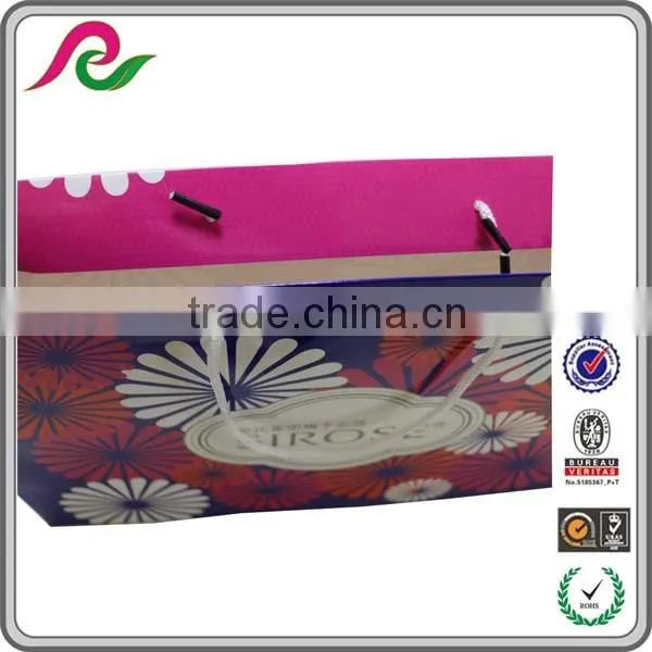 New Product Take Away Fancy Luxury Paper Cement Shopping Bag photo-2