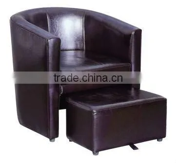 Chocolote Leather Sofa Furniture AL-SF3061