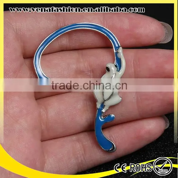 Fluorescent Frog Japanese Initial Women Fashion Earrings photo-3