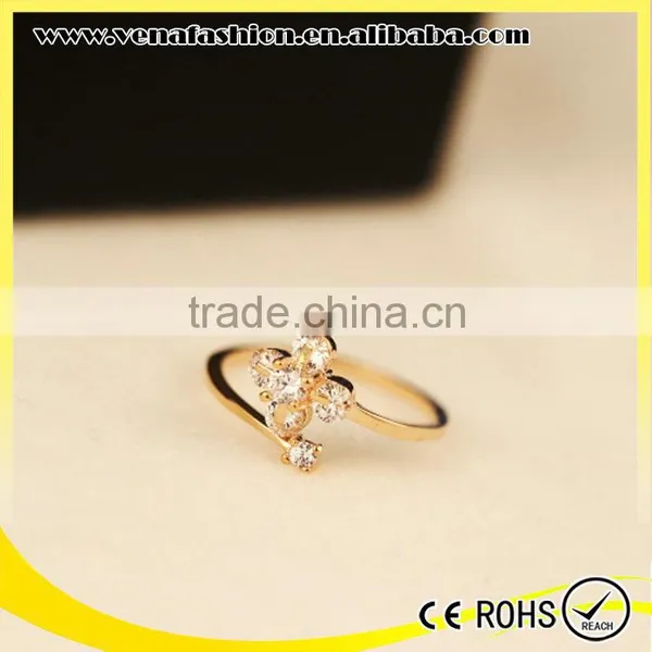 1pc White Zircon Ring, White Zircon Engagement Rings photo-2
