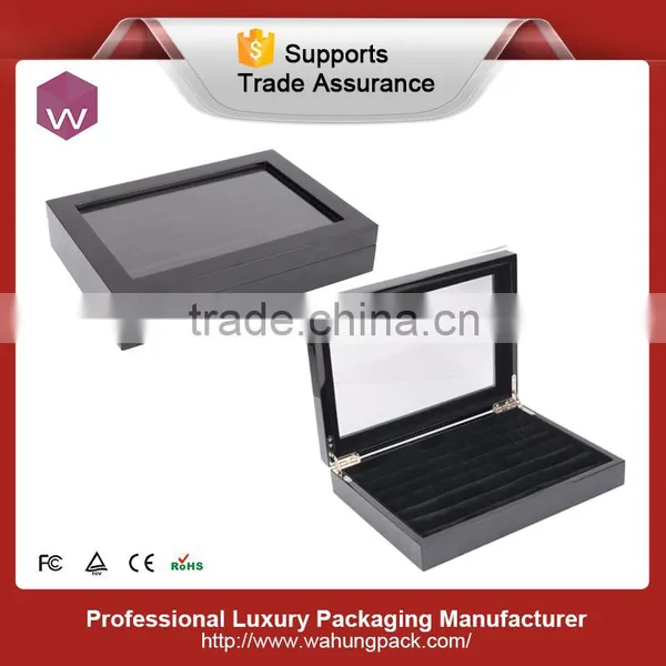 Wholesale Cufflinks Display Box Wooden Case for Cufflink photo-3