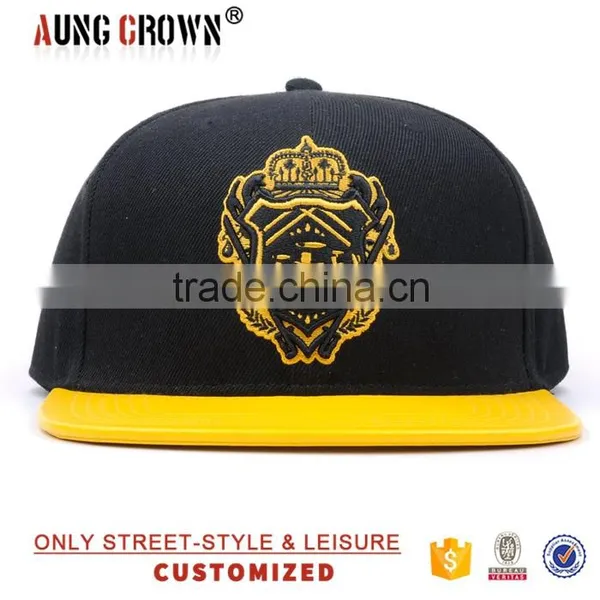 New Made 6 Panel Snpaback 100% Acrylic Snapback Hats photo-2