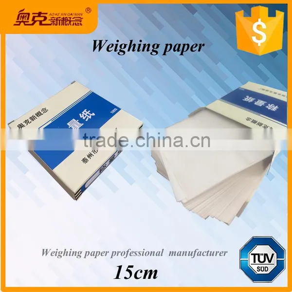 Laboratory 15cm * 15cm Balance Weighing Papers With the Best Price