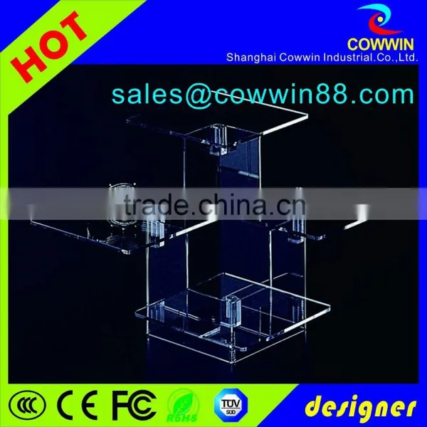 Rotating Portable Jewelry Cheap Display Showcase, Used Jewelry Showcases