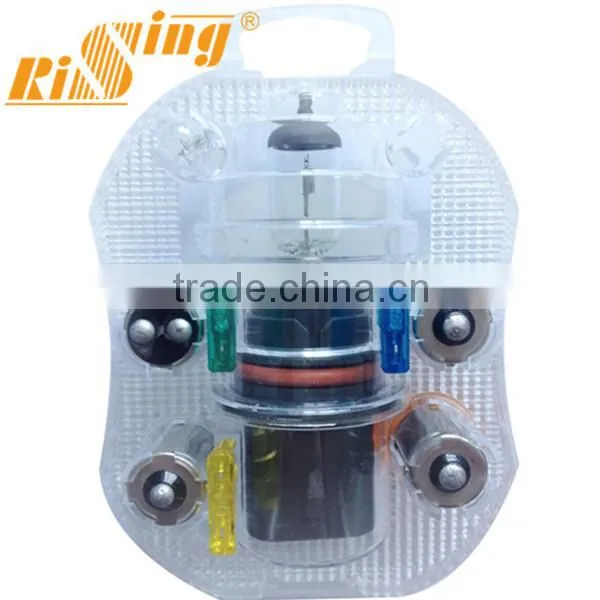 9007 KIMHI Emergency Replacement Bulb Car Fuse Set Spare KIT