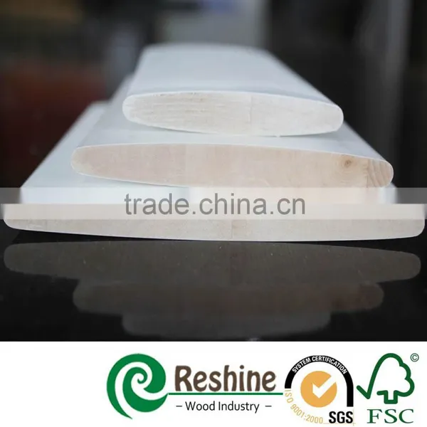 Primer Wooden Window Louver Shutter Blade photo-4