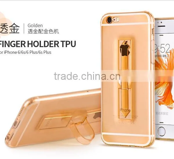 Soft and Super Thin Airbag Phone Case for Iphone 6 ,TPU Skidproof/shockproof Phone Case With Hidden Holder/AIRBAG PROTECTION photo-4