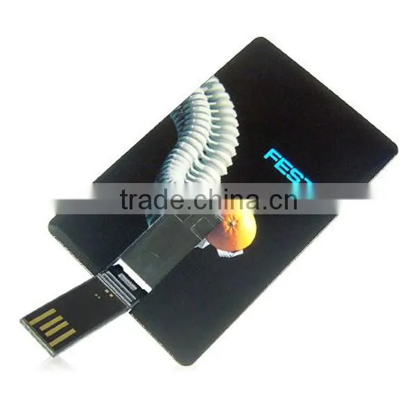 Bulk Slim Business Card 8gb Usb Flash Drive photo-4