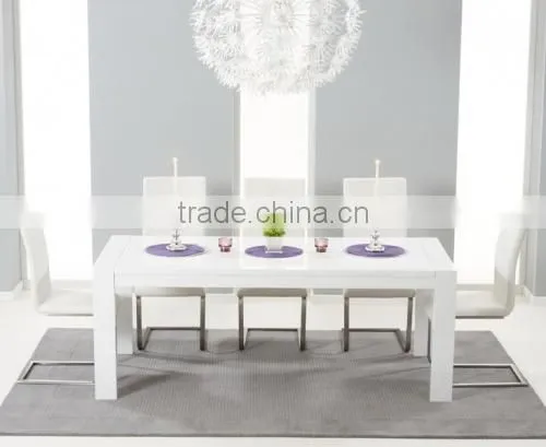 DT-4044 Extending MDF With High Gloss Dining Table photo-2
