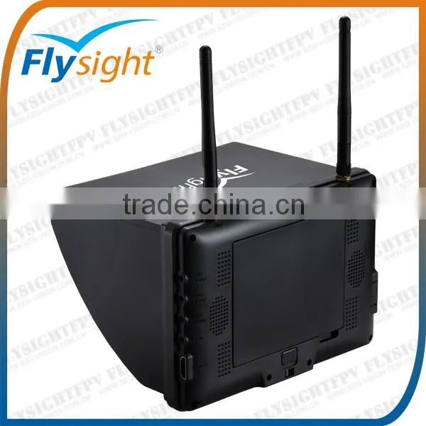 H1482 Flysight Black Pearl Built in 5.8G Wireless Diversity Receiver 7 Inch FPV Monitor for Drong Helicopter Aerial Photography photo-2
