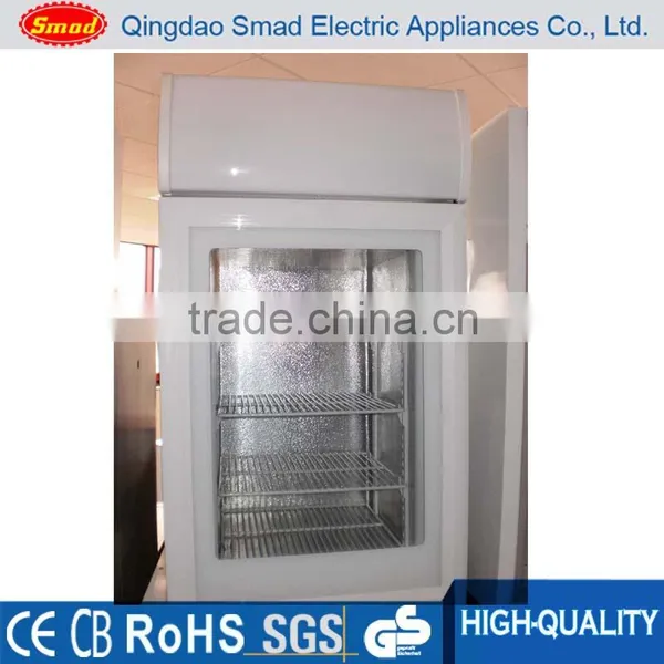 Commercial Mini Glass Door Ice Cream Display Freezer Showcase photo-2