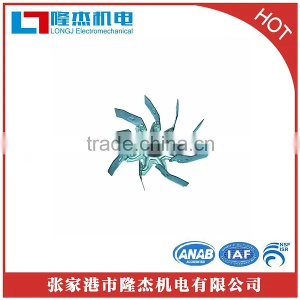 Precision Motor Fan Metal Stamping,sheet Metal Stampings,precision Metal Stamping Parts