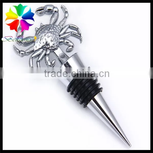 Different Shape Metal Wine Stopper With ,fancy Metal Wine Stopper,