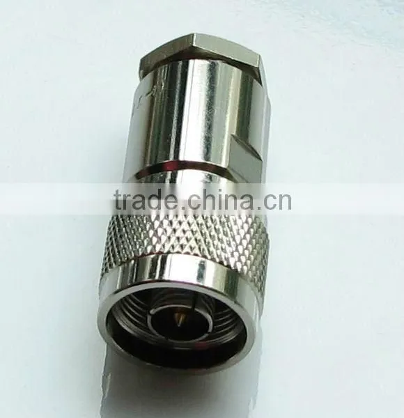 EN-2901 N MALE CLAMP STRAIGHT FOR CABLE