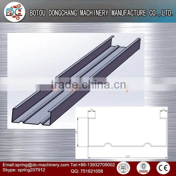 European Standard Hydraulic c Shape Purlin Roll Forming Machine photo-5