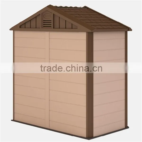 Waterproof Plastic Garden Shed for Outdoor Tool Bike Storage photo-4