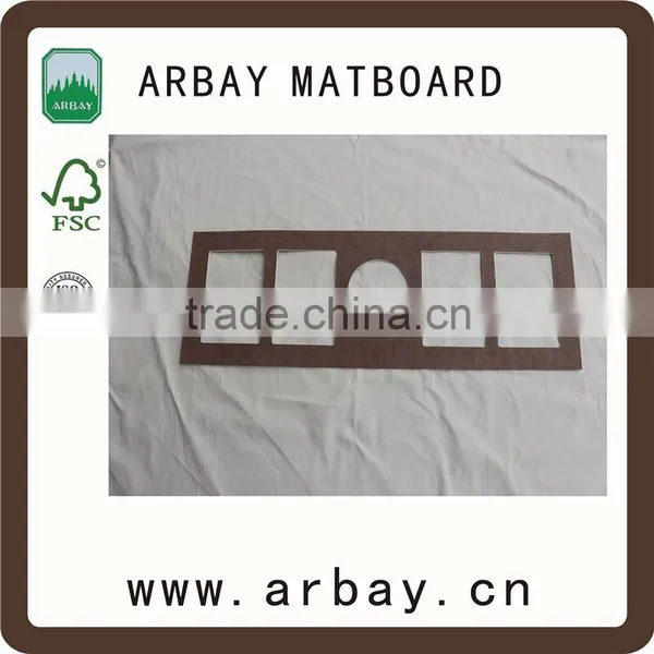 Multi Opening Matboard Custom Multi Opening Matboard/beautiful Matboard photo-2