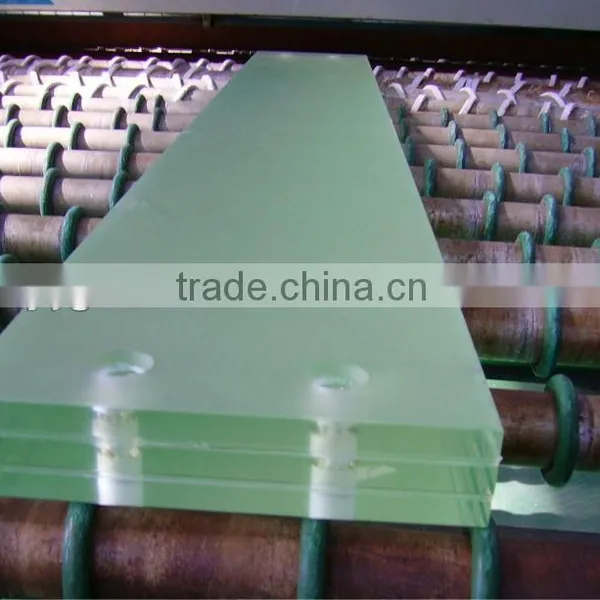 Green Tinted Laminated Glass With 2 Interlayers photo-5